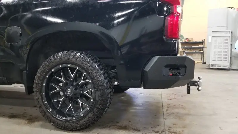 Road Armor 19-20 Chevy 1500 Spartan Rear Bumper - Tex Blk 1