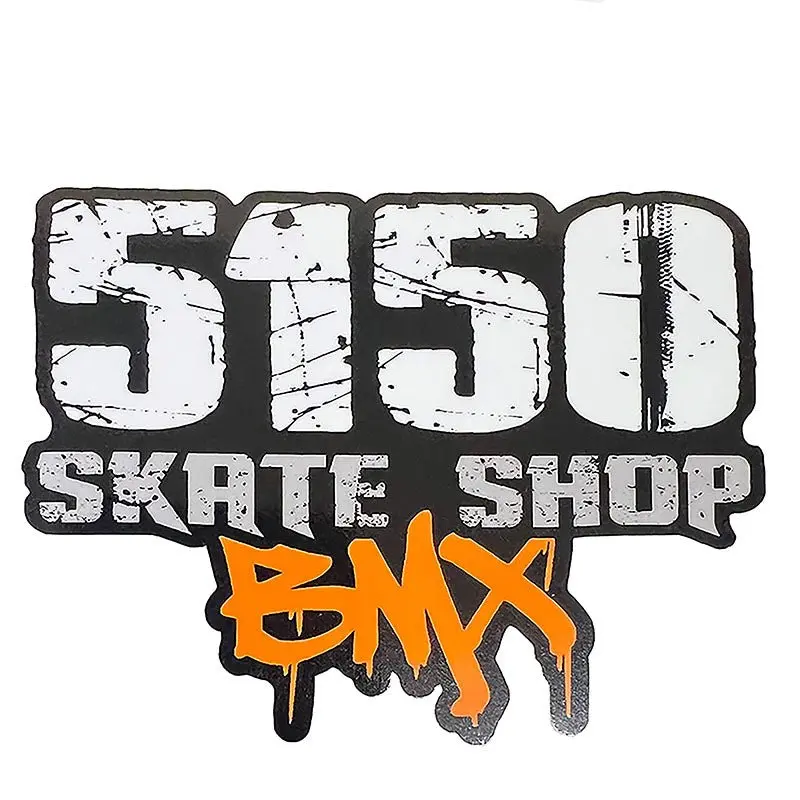 5150 Skate Shop Bmx Sticker 4” X 3" Small 1