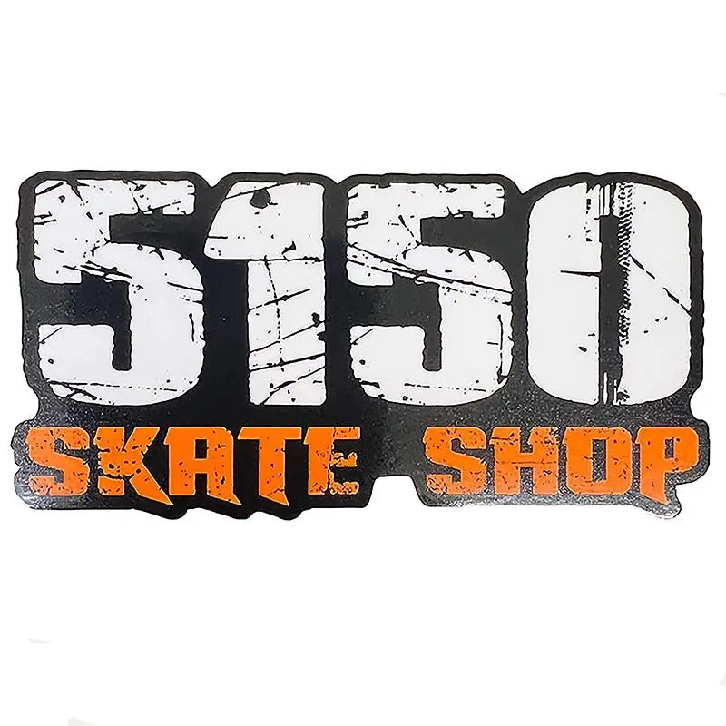 5150 Skate Shop New Sticker 5.5” X 2-3/4" Medium 1