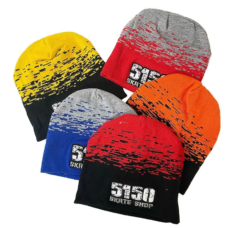 5150 Skate Shop Static No Collar Beanies 1