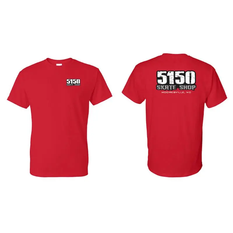 5150 Skate Shop Team Red T-Shirts 1