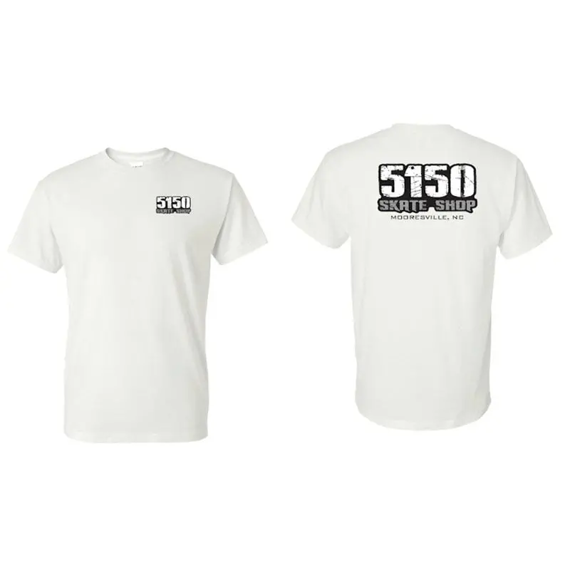 5150 Skate Shop Team White T-Shirts 1