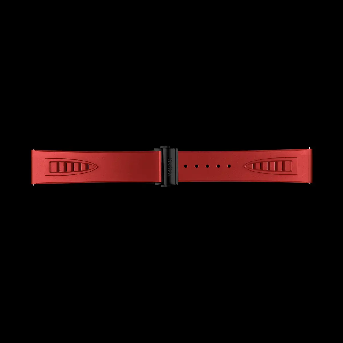 Red Nbr Rubber Strap With Black Buckle For Tarantula 1