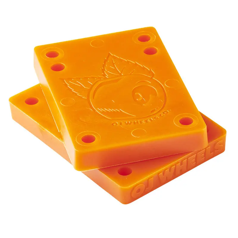 Oj 3/8" Juice Cubes Skateboard Risers 2Pk 1