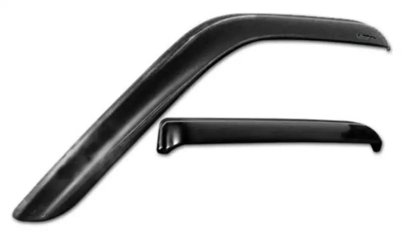 Stampede Smoke-Tinted Tape-On Side Window Deflectors – 4-Piece Set For 2004–2007 Buick Rainier 1