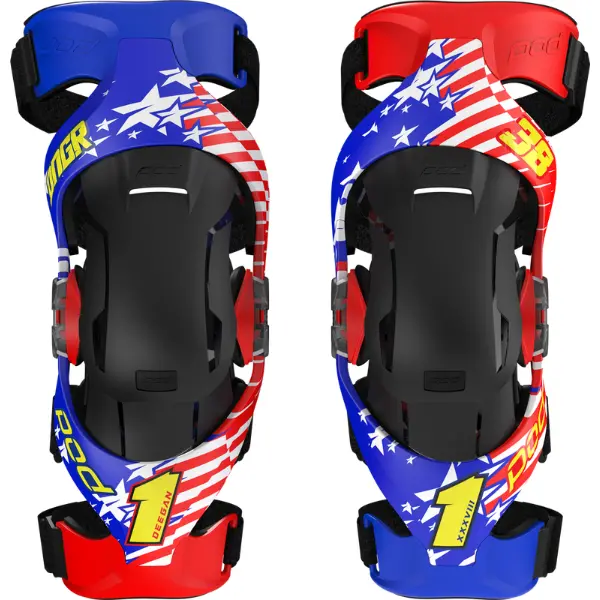 Pod Mx - K4 2.0 Dangerboy Limited Edition 2 Knee Brace (Pair) 1