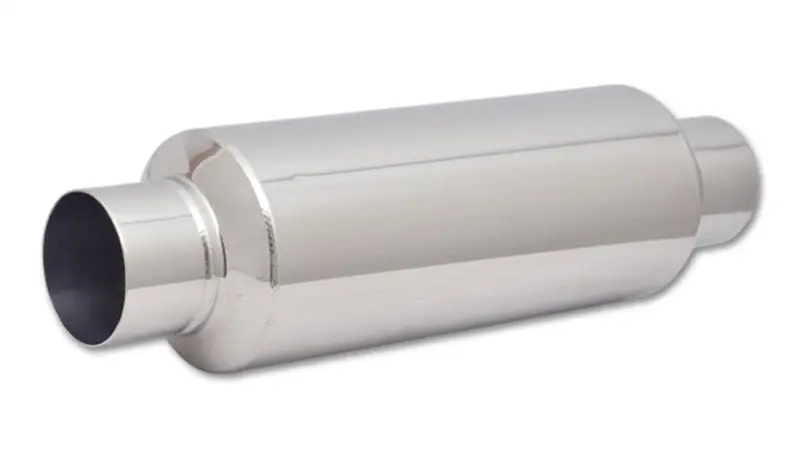 Vibrant Power Stainless Steel Resonator – 3" Inlet/Outlet, 18" Length, 5" Od Body (Standard Design) 1