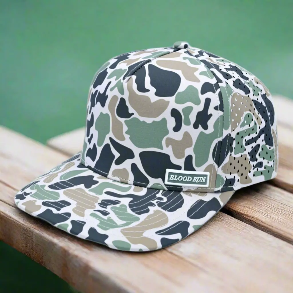Decoy Green Jungle Camo Snapback Fishing Hat 2