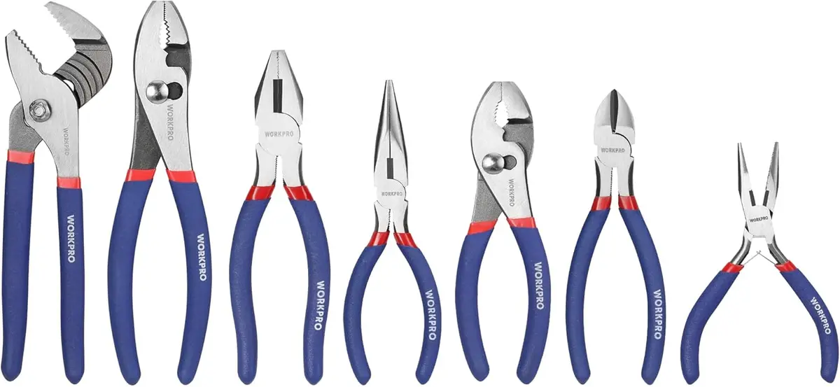 Universal Motorcycle / Atv / Scooter | Assorted Pliers Set (7 Pcs.) [Tool-Mm11] 1