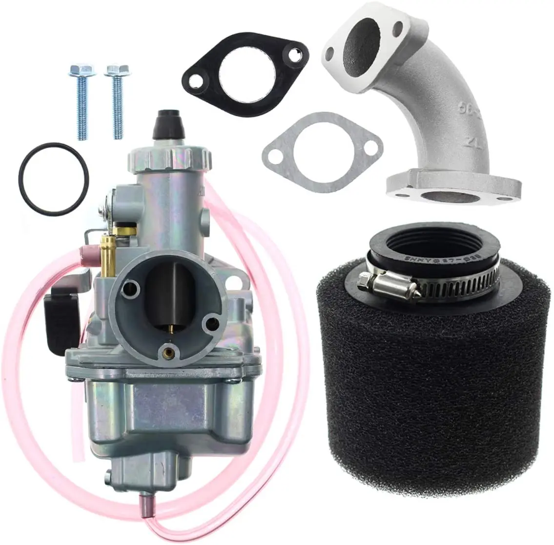 Vm22 Racing Carburetor + Intake + Racing Air Filter | Venom 110Cc-125Cc 1