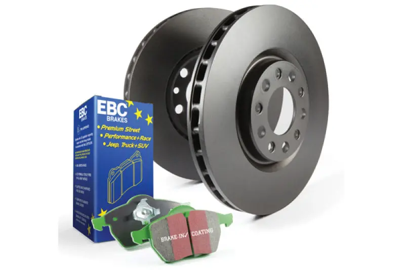 Stage 14 Performance Brake Kit – Greenstuff6000 Pads And Rk Drilled & Slotted Rotors 1