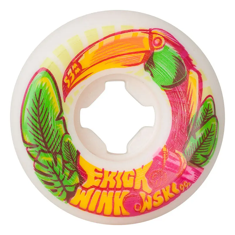 Oj 53Mm 99A Winkowski Tropics Elite White Mini Combo Skateboard Wheels 4Pk 1