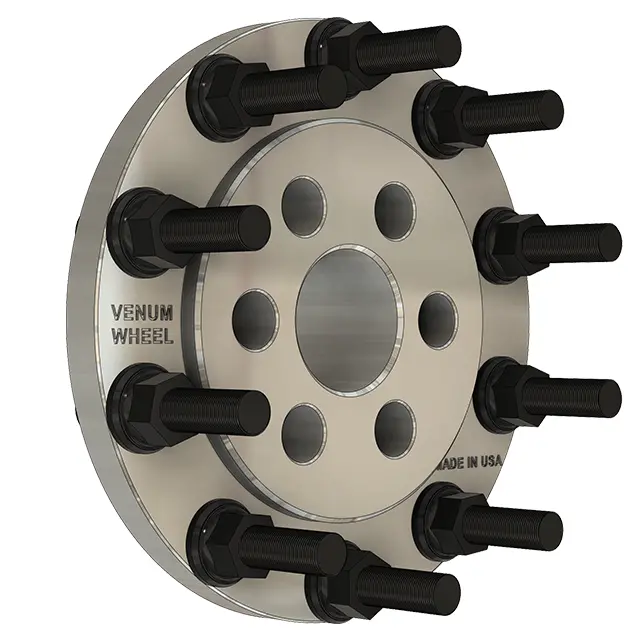 6X5.5 To 10X285.75 Billet Aluminum Wheel Adapters Hub Centric 1