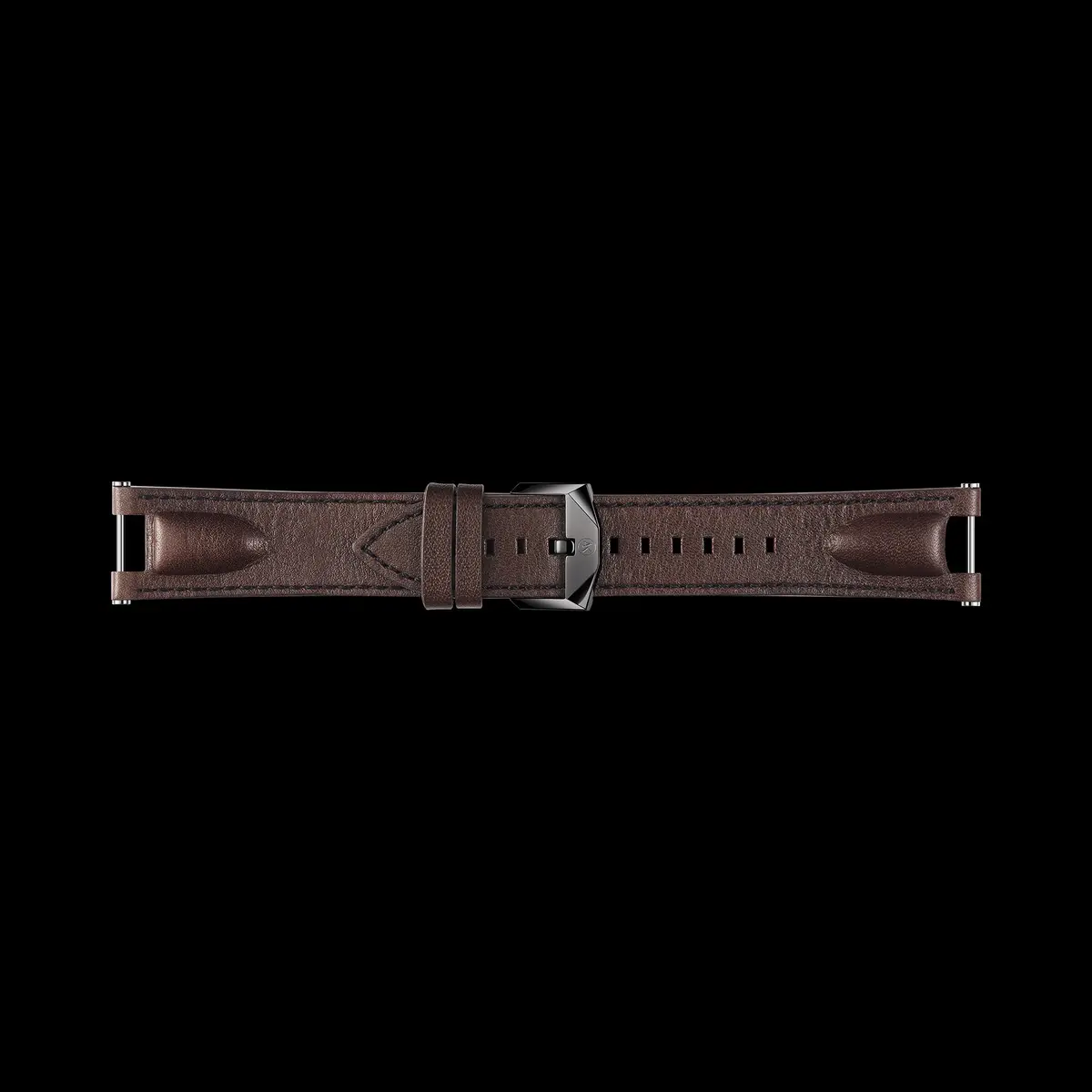 Brown Leather Strap With Black Buckle For Cobra 1