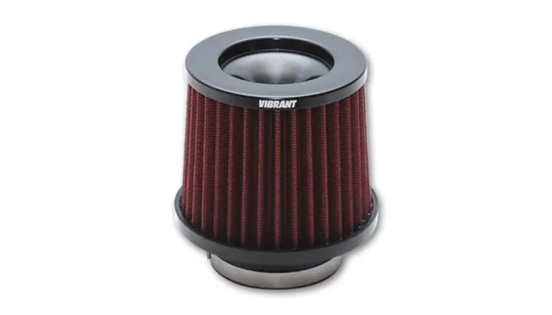 Vibrant Classic Performance Cone Air Filter – 5.25 In Od × 5 In Height × 3 In Id Inlet 1