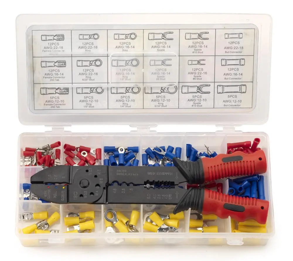 Insulated Wire Terminals And Connectors Assortment 1