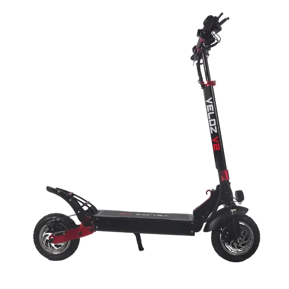 Veloz V2 Electric Scooter Dual Motor 2400W Keylock + Puncture Proof Tyres + App 1
