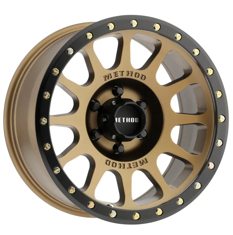 Method Mr305 Nv Forged Alloy Wheel – 16X8", 0Mm Offset, 6X5.5" Bolt Pattern, 108Mm Center Bore, Bronze/Black Finish 1