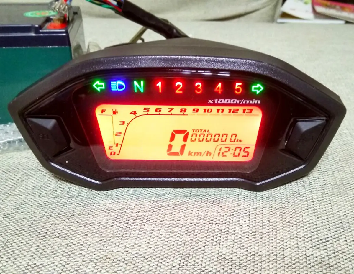Venom X20 + X21rs Motorcycle Digital Speedometer Odometer & Tachometer 1