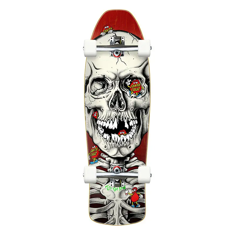 Santa Cruz Dot Dudes 10.32" X 34.0" Shaped Cruiser Complete Skateboard (Dylans Special) 1