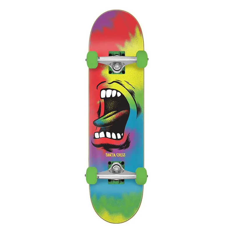 Santa Cruz Big Mouth Tie Dye Full 8.0" X 31.25" Complete Skateboard (Dylans Special) 1