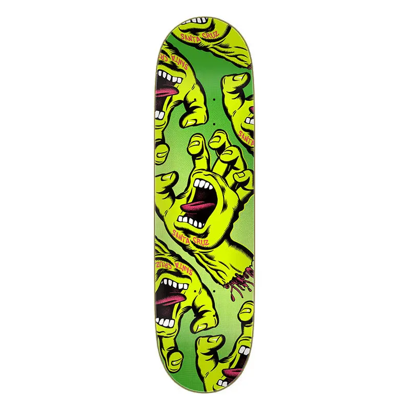 Santa Cruz 8.5" X 32.2" Crowded Hand Skateboard Deck 1