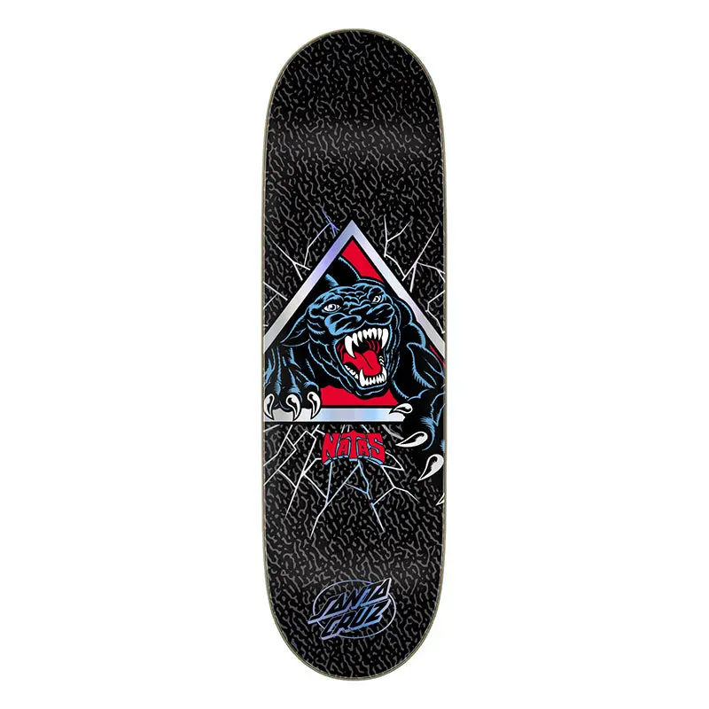 Santa Cruz 9.0" X 32.15" Natas Shattered Panther Vx Deck Skateboard Deck 1