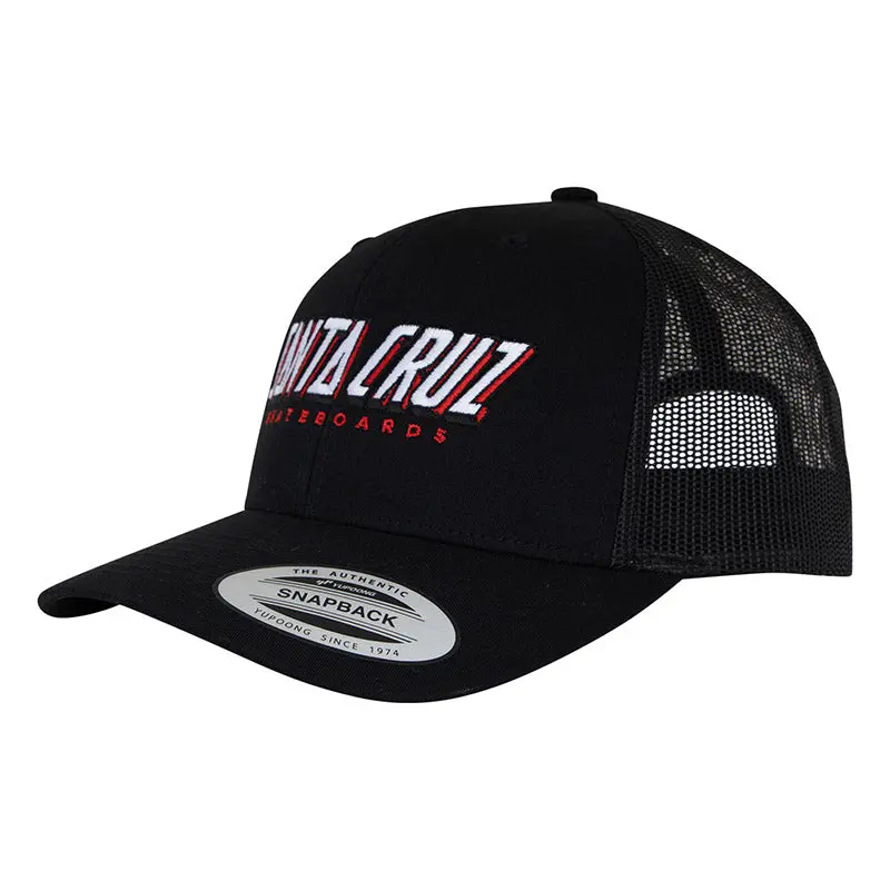 Santa Cruz Big Strip Snapback Structured Hat Unisex 1