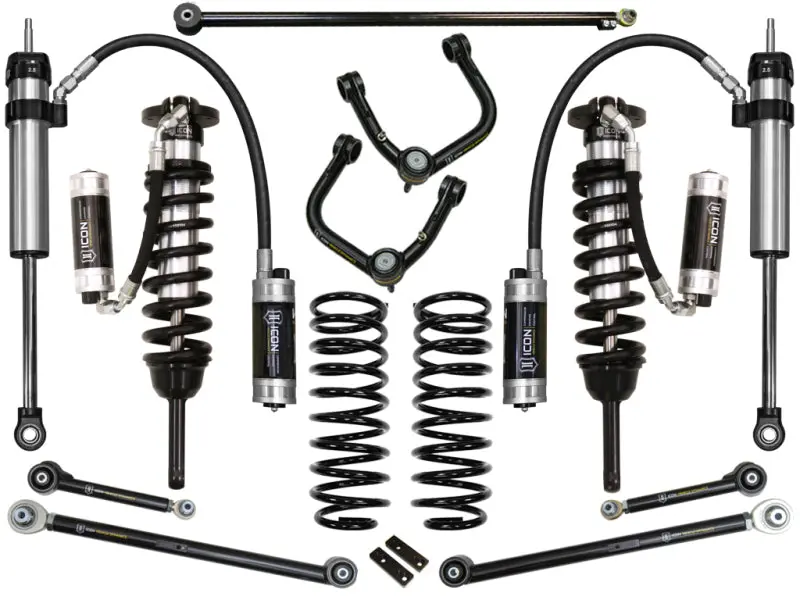 Icon Stage 7 Suspension System With Tubular Upper Control Arms For 2010+ Toyota Fj Cruiser & 4Runner (0–3.5" Lift) 1
