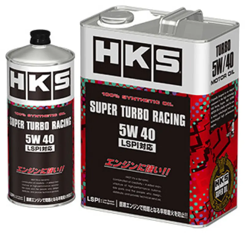 Hks Super Turbo Racing Motor Oil 5W-40 – 1-Liter Bottle 1