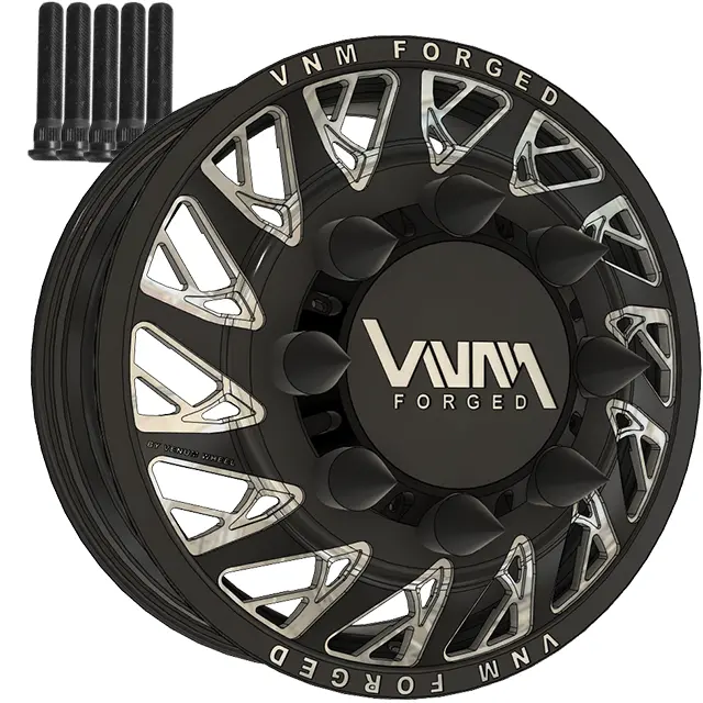 8X275 Mm Cabal Dually Wheels Vnm Forged Aluminum Direct Bolt On 1