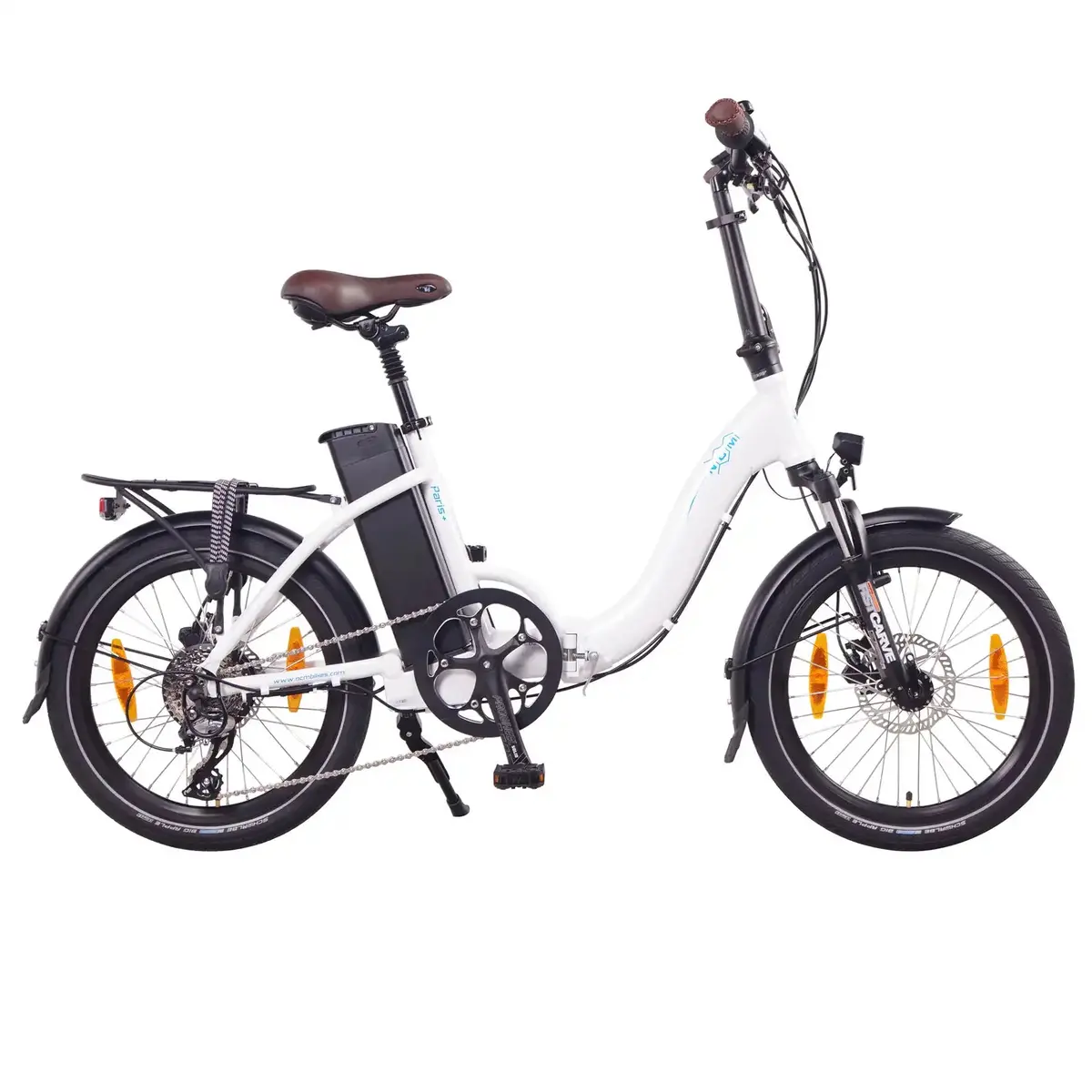 Ncm Paris+ Folding E-Bike, 250W-350W, 36V 19Ah 684Wh Battery 1