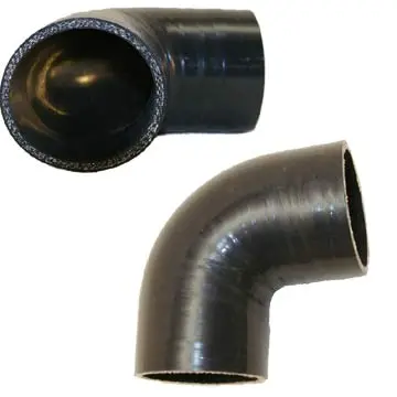 2.5" Silicone 90° Elbow 3