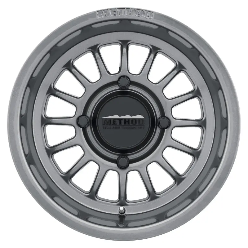 Method Mr411 15X7 5+2/+38Mm Offset 4X136 106.25Mm Cb Gloss Titanium Wheel 1