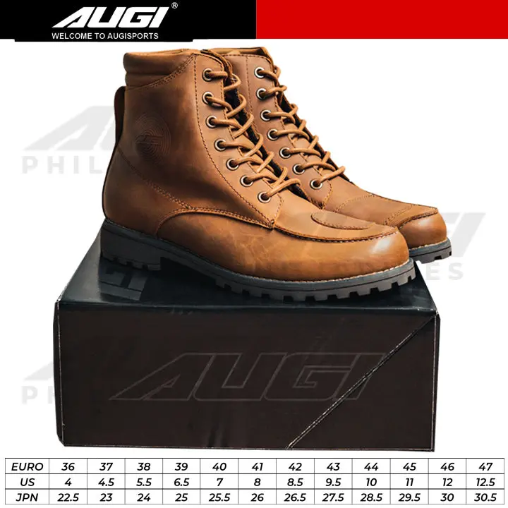 Augi Urban Boots Au-1 Brown 1
