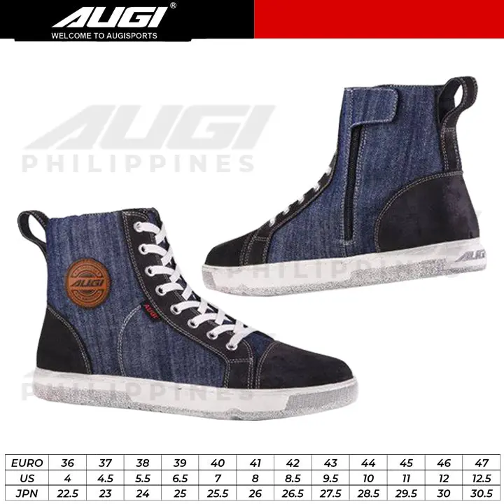 Augi Urban Boots Au-4 Blue Denim 1