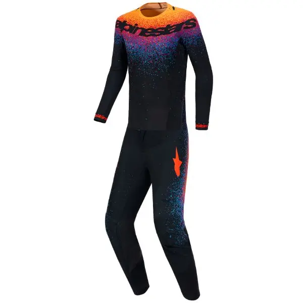 Alpinestars - Supertech Le Black Hole Jersey, Pant Combo 1