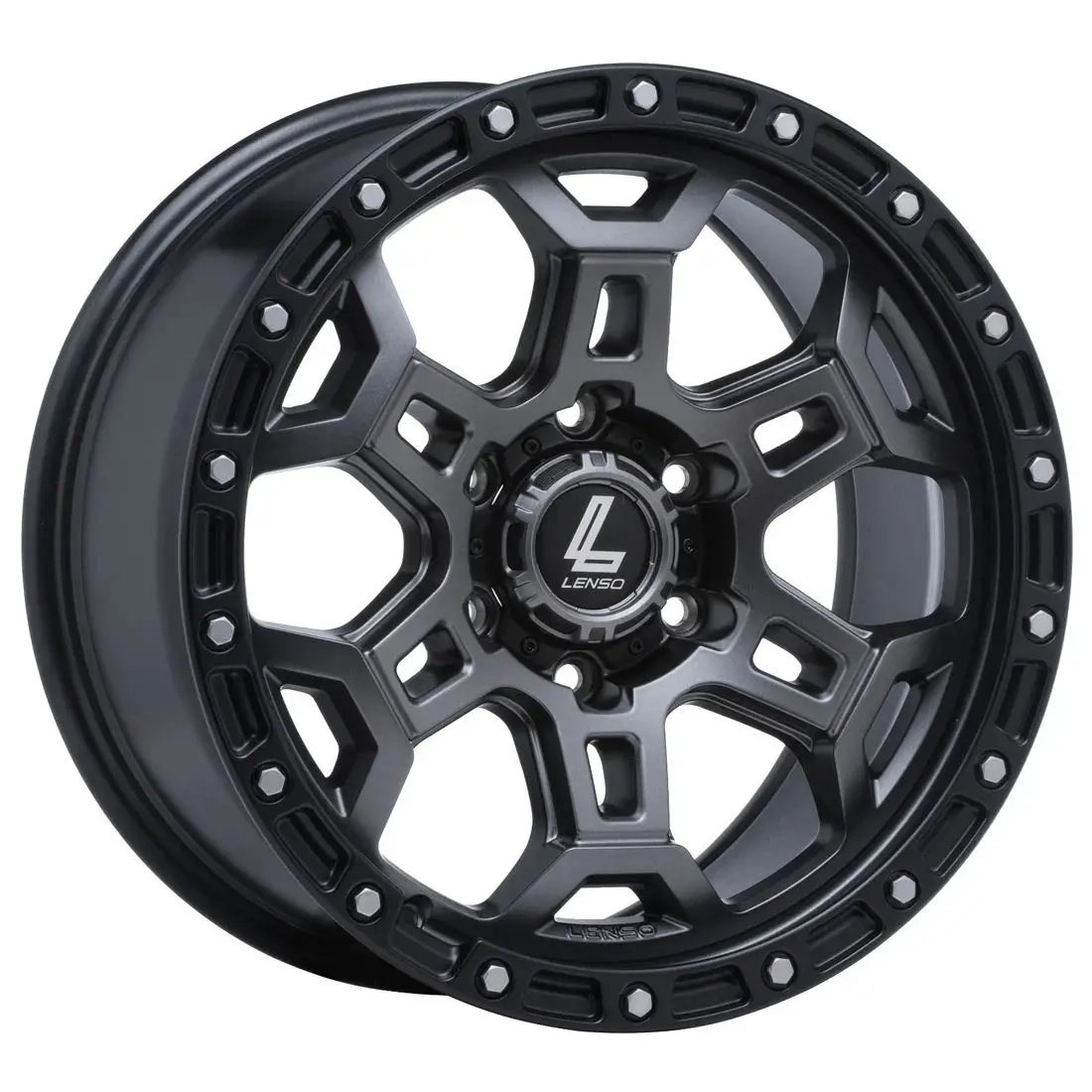 Lenso Argo Wheel Graphite Grey 1