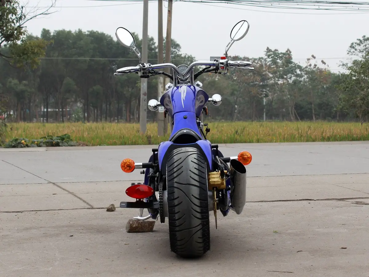 Mini Chopper Motorcycle Rear Tire + Rim 205/40-14 1
