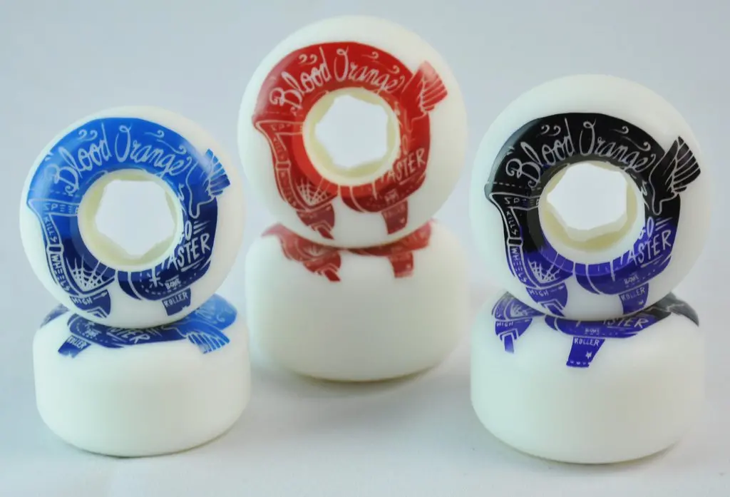 Blood Orange - 52Mm/56Mm/58Mm Street Rounded 99A 1