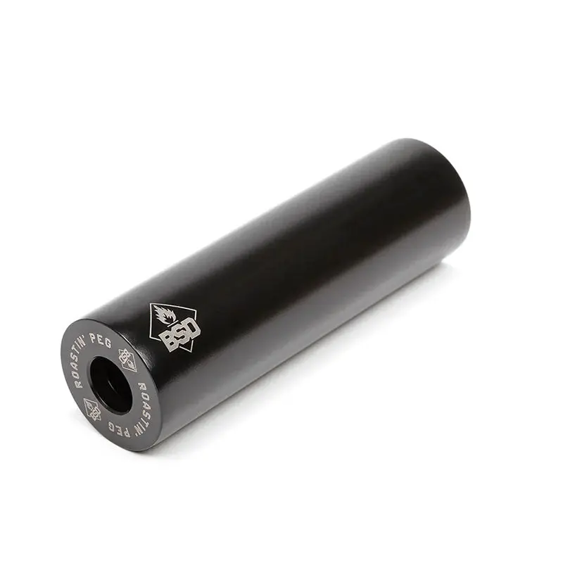 Bsd Bmx Roastin' 10Mm X 4.5" Peg Black 1Pc 1