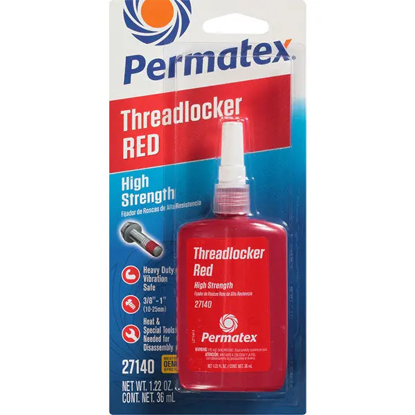 Permatex - High Strength Threadlocker Red 36Ml 1