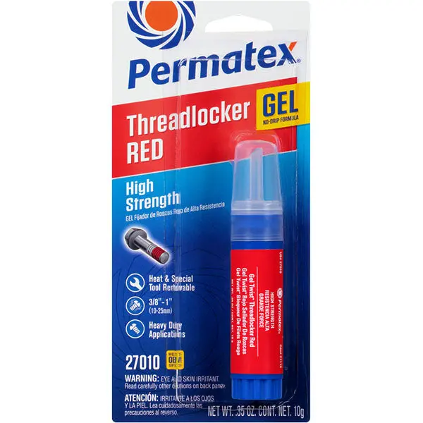 Permatex - Threadlocker Red Gel 10G 1
