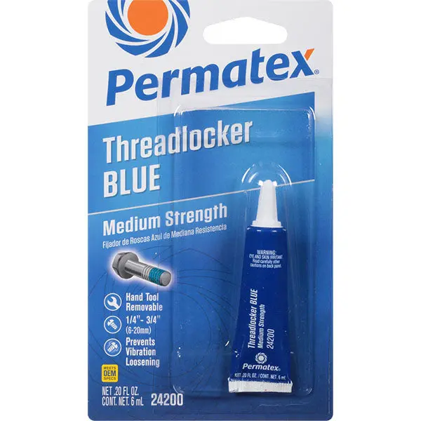 Permatex - Medium Strength Threadlocker Blue 6Ml 1