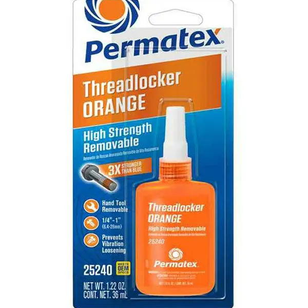 Permatex - Hybrid Formula Threadlocker Orange 36Ml 1