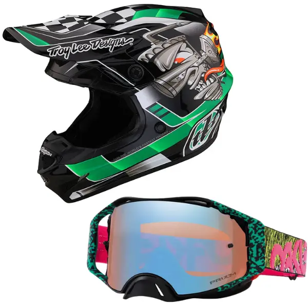 Bto Sports - Poly Carb Bundle (Goggle & Helmet Combo) 1