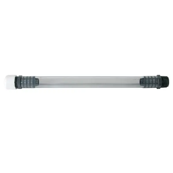 Fire Power - Filler Hose W/ Screw Cap Clear 12" 1