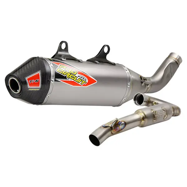 Pro Circuit Ti-6 Lightweight Titanium Exhaust System – Compatible with Gas Gas Models
