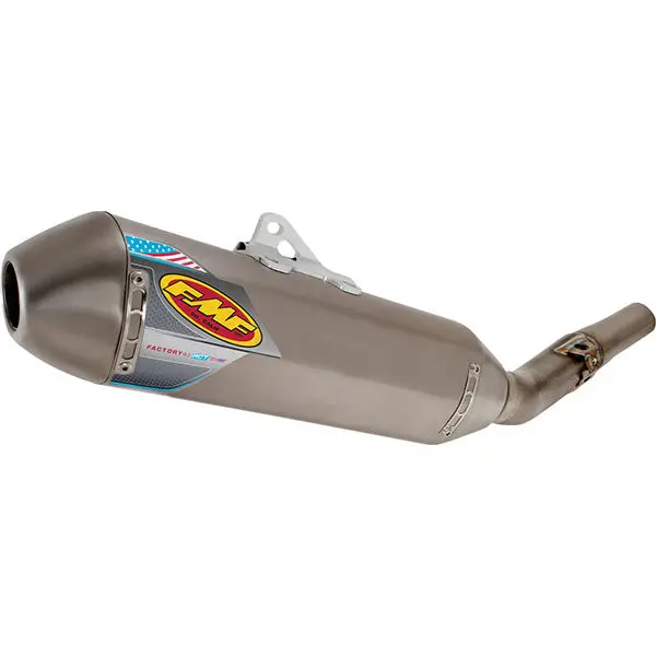 FMF Factory 4.1 RCT Aluminum Slip-On Exhaust System with Stainless Steel Mid Pipe – Compatible with KTM Motorcycles - Image 4