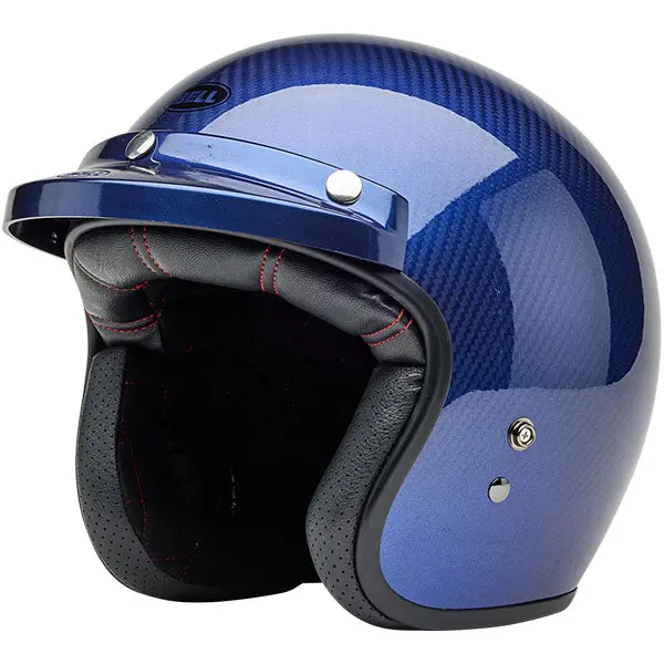 Bell - Custom 500 Carbon Steve Mcqueen Le Mans Helmet 4